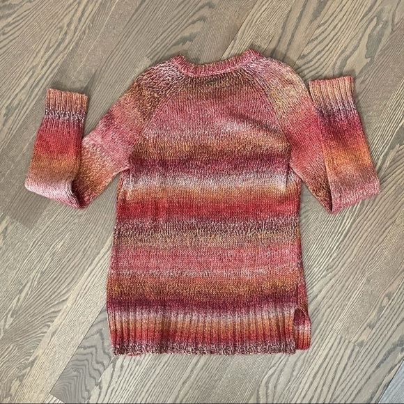 Leisel sweater in red ombré knit - Picture 5 of 7